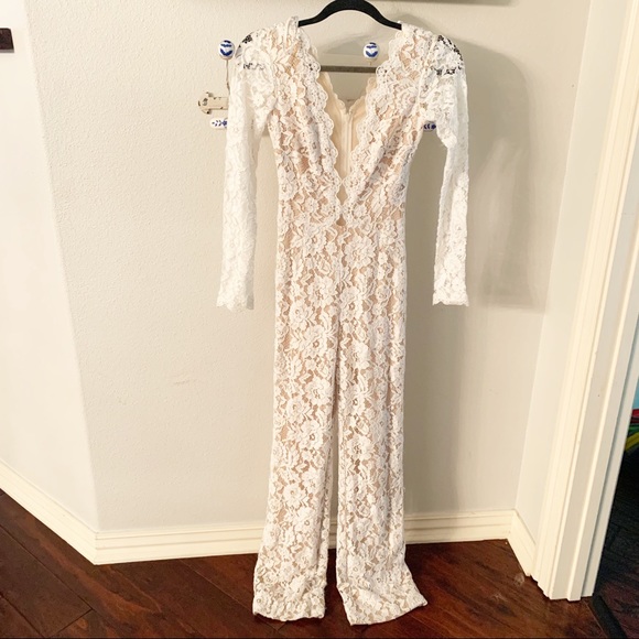 Tadashi Shoji Bridal Revel Long Sleeve 